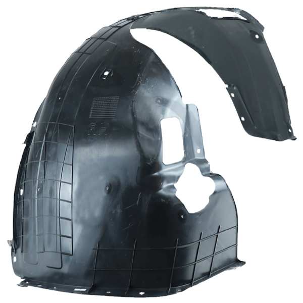 Plastic wheel housing